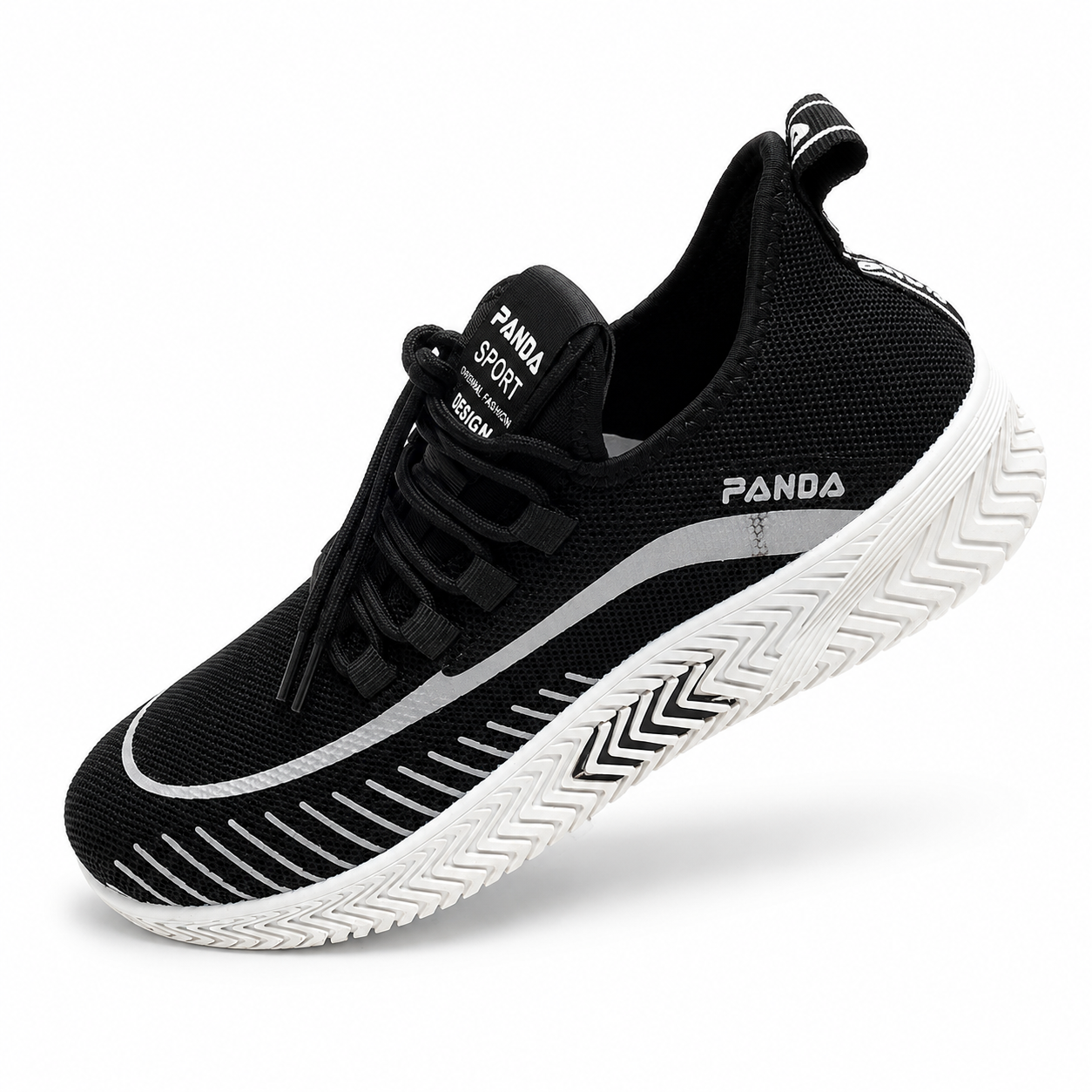 5cabe756-d460-4f0b-a67d-644096b4337a PANDA Sport Black Casual/Sports Sneaker - Image 1